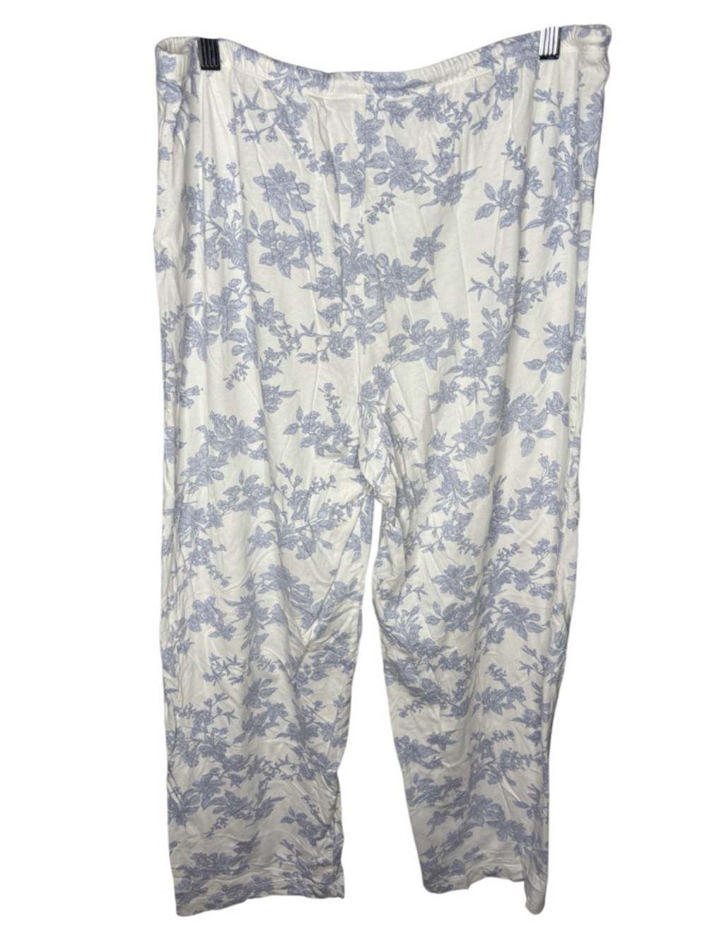 Lauren Ralph Lauren | Pajama Set | Blue Floral Cotton Sleepwear | Size L - Picture 6 of 9